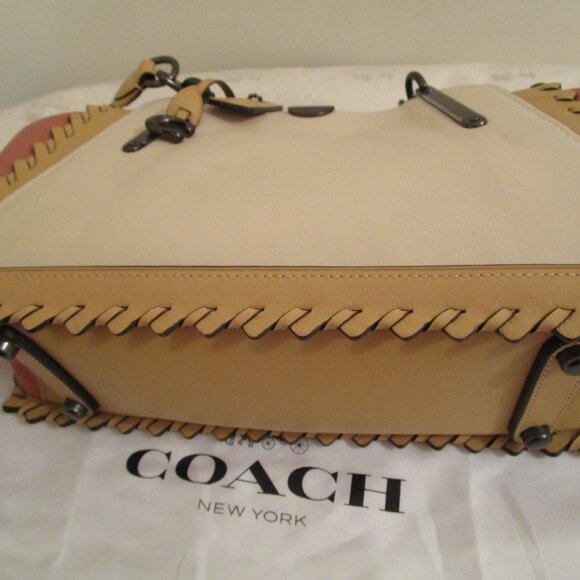 Coach Dreamer Colorblock Satchel - Picture 5 of 16